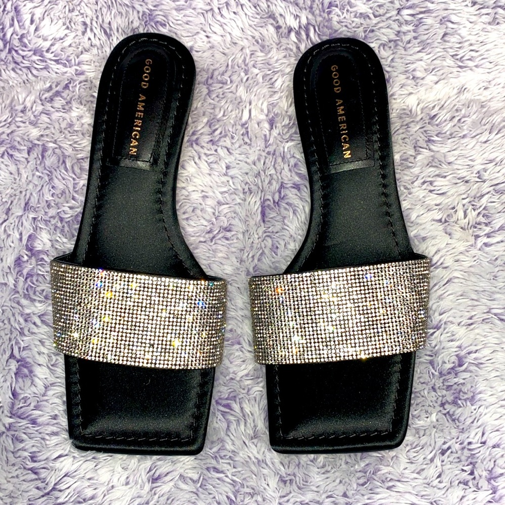 Good American Bling Slides - Picture 1 of 7